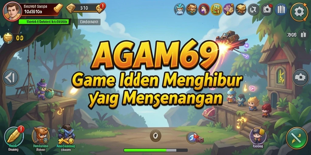Tampilan gameplay AGAM69 yang menarik dan menghibur.