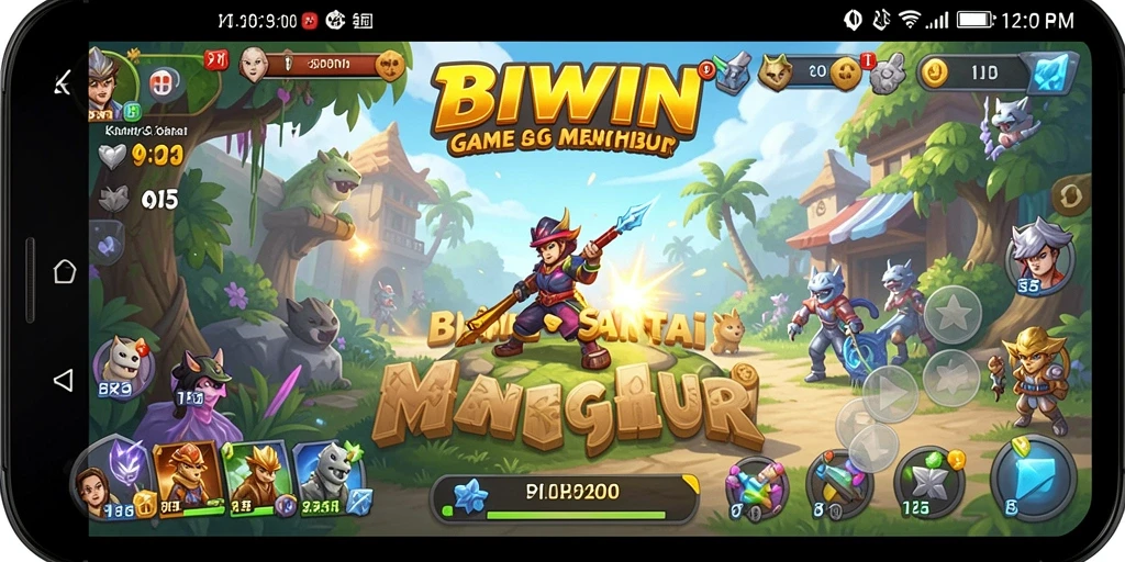 Tampilan menarik dengan gameplay seru dari BIWIN.