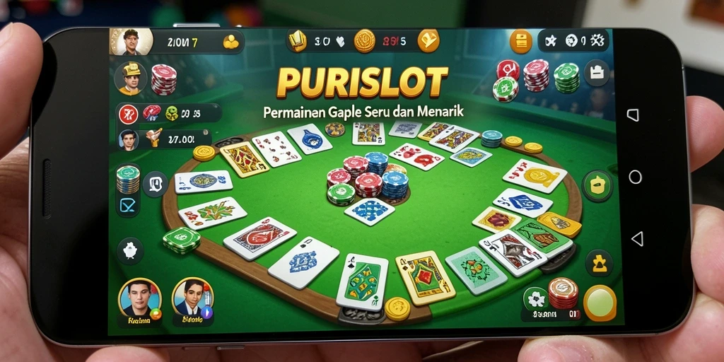 Gameplay Gaple yang seru dan interaktif di PURISLOT