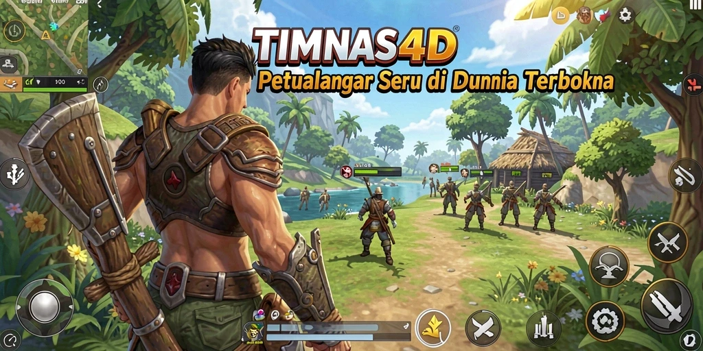 Screenshot gameplay TIMNAS4D menampilkan keindahan dunia terbuka.