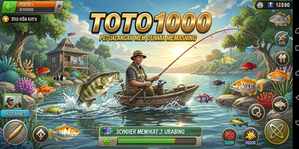 Tangkapan ikan yang menggembirakan di TOTO1000.